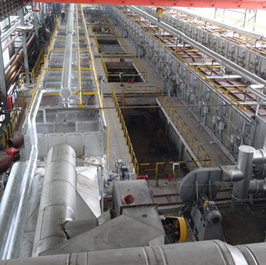 不銹鋼連續退火酸洗退火爐設備